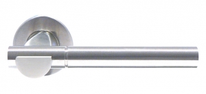 Alexis Lever Door Handle Set (stainless steel)